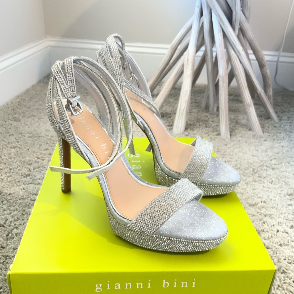 Gianni Binni platform sparkle Shoes